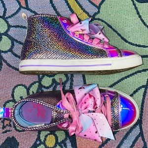 Jo Jo Siwa • Mermaid Ribbon High Top Sneakers